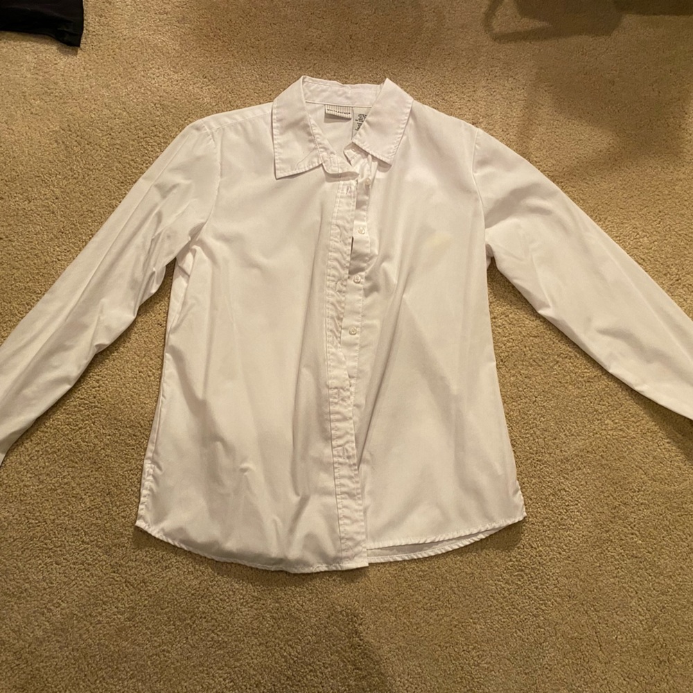 White Stag white button down shirt, women’s 8/10 medium